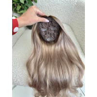 Top Lace Ombre Saten Natural / Blond Nisipiu
